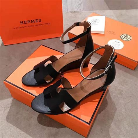 hermes shoes ladies sandals|hermes sandals with ankle strap.